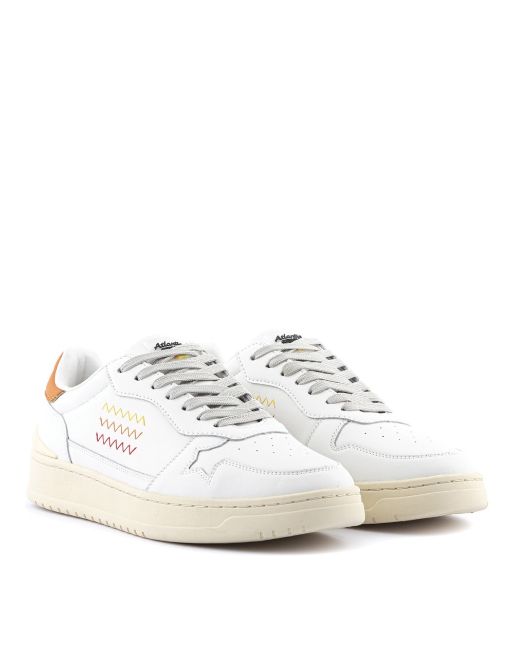 Sneakers bianca in pelle Hokuto HOK-WBWOAS01 Atlantic Stars