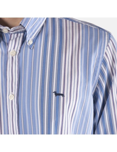 Camicia a righe in cotone Harmont&Blaine