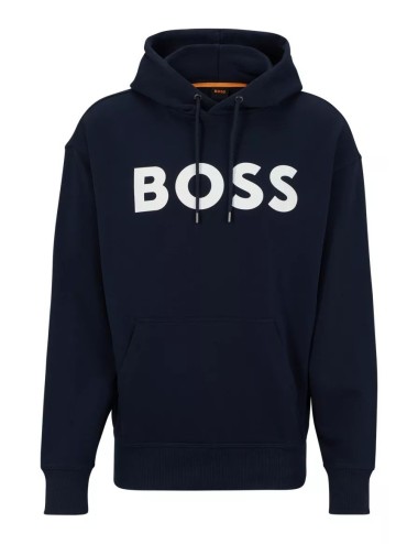 Felpa logata con cappuccio 50487134 Boss Orange