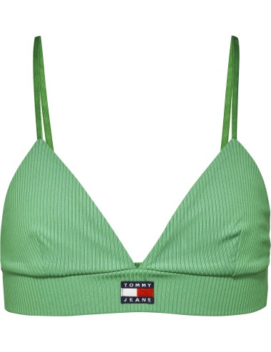 Bralette a coste logata DW0DW15305 Tommy Hilfiger