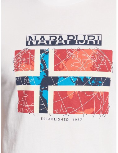 T Shirt Girocollo Guiro NP0A4H22 Napapijri