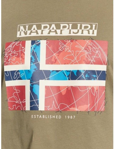 T Shirt Girocollo Guiro NP0A4H22 Napapijri