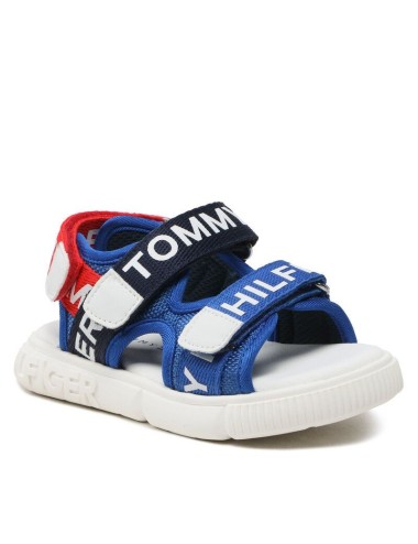 Sandali logo velcro TOMMY HILFIGER T1X2-32899-1590 | My Brand Italia