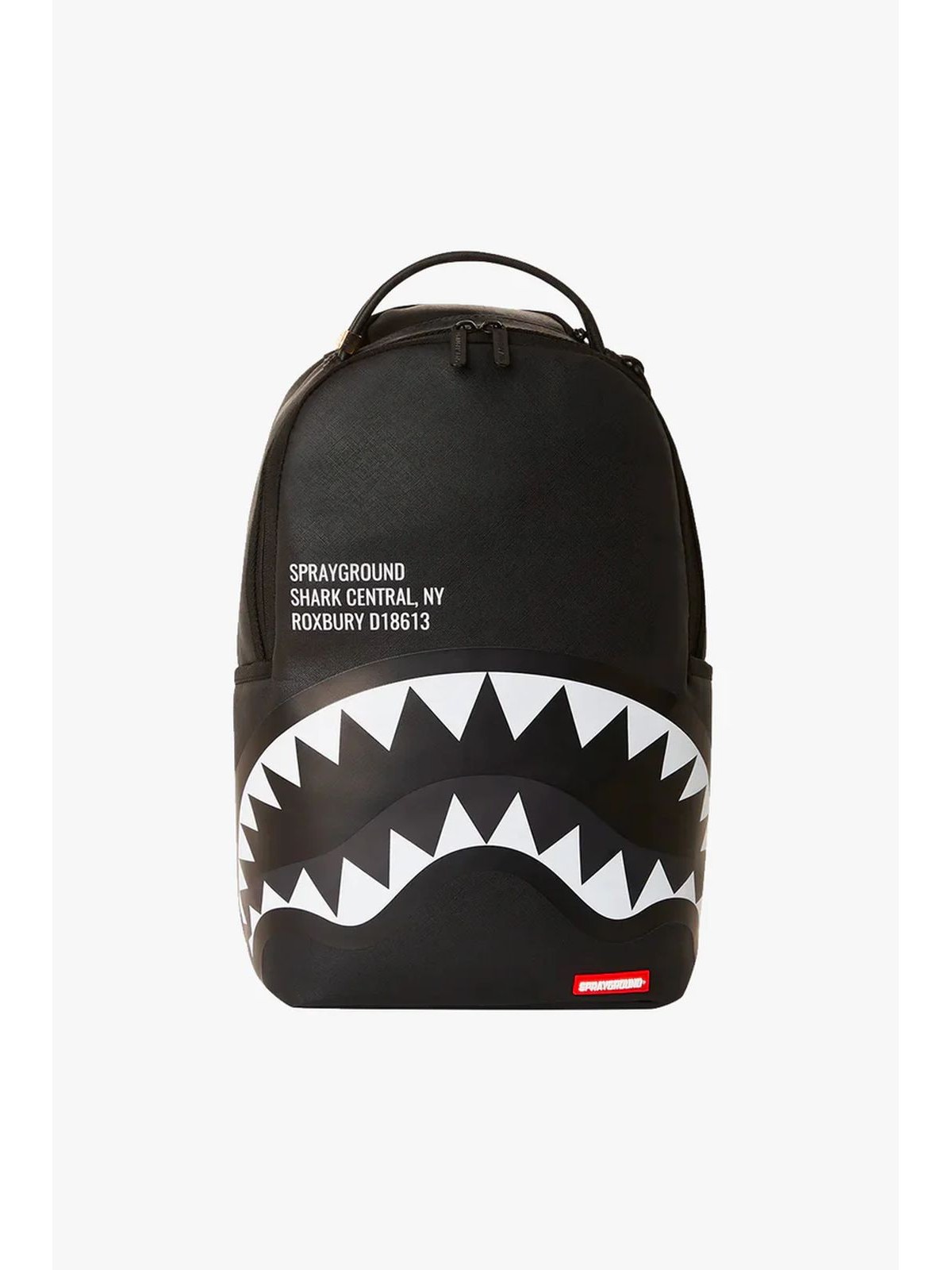 Sprayground Shark Central 2.0 Black DLXSV Backpack - FRESH.