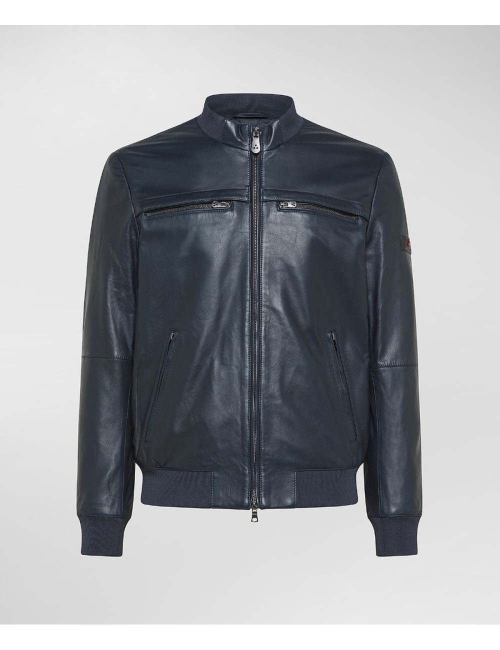 Giubbotto uomo biker in pelle nappata PEU377099011855 Peuterey