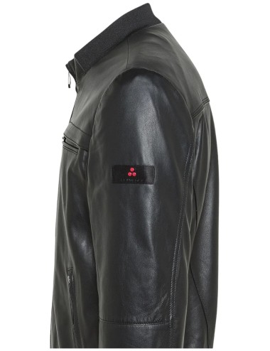 Giubbotto uomo biker in pelle nappata PEU377099011855 Peuterey