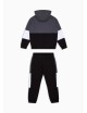 Tuta Athletic Colour Block Boy in misto cotone 6RBV61BJEXZ EA7 Emporio Armani