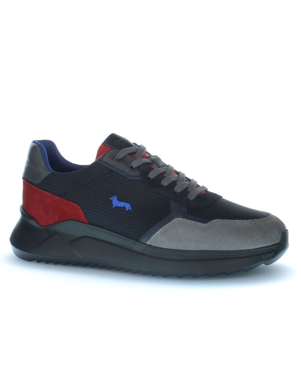 Sneakers uomo in camoscio e tessuto EFM232022 Harmont&Blaine