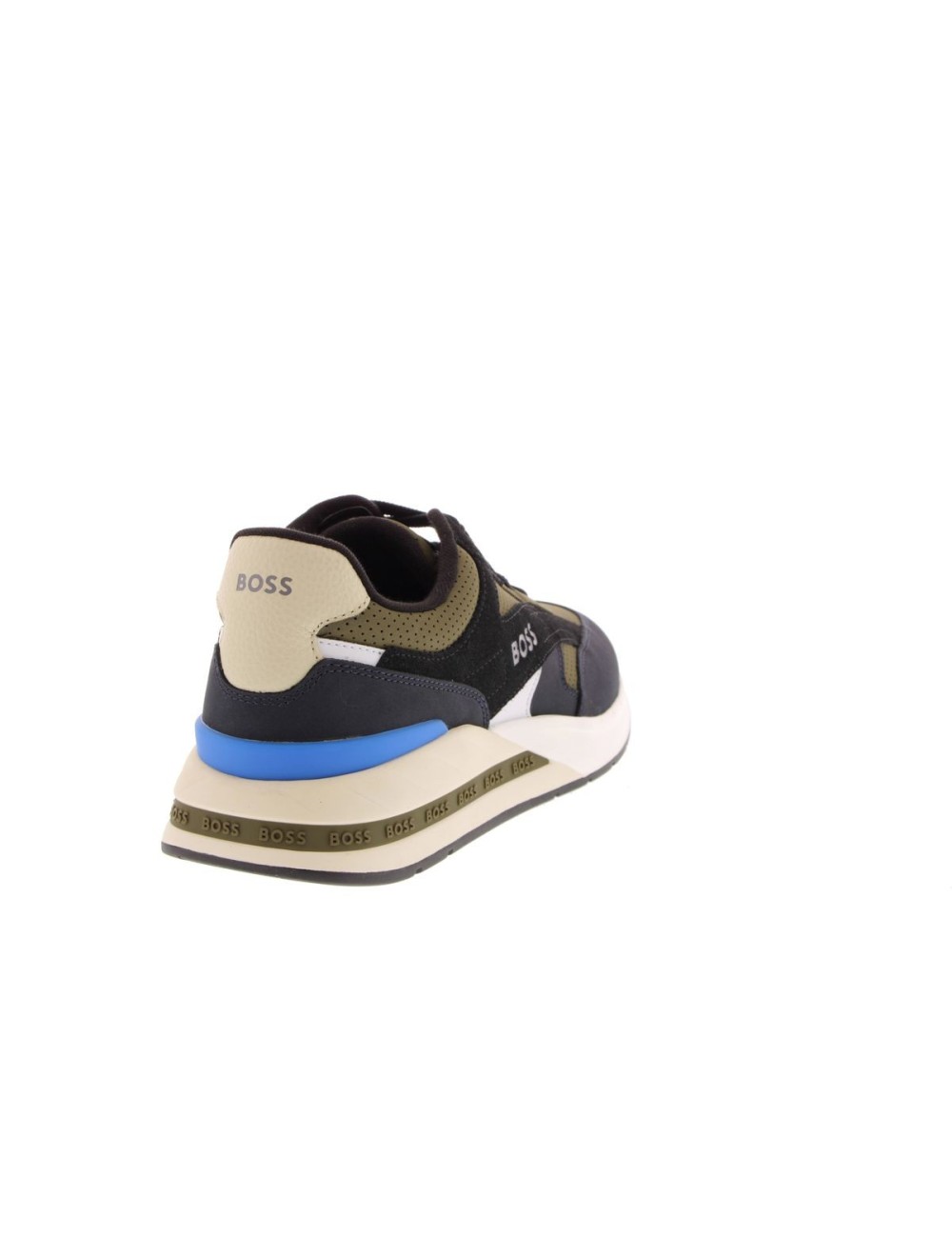 Sneakers con inserti in pelle 50498901 Boss Black