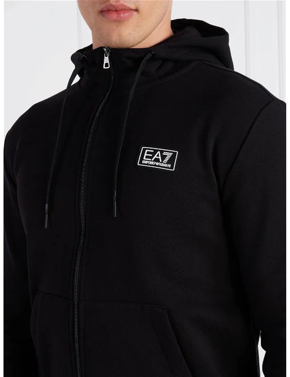 felpa ea7 uomo con zip