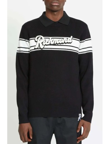 Maglione con logo sul davanti UMA23056MA Richmond