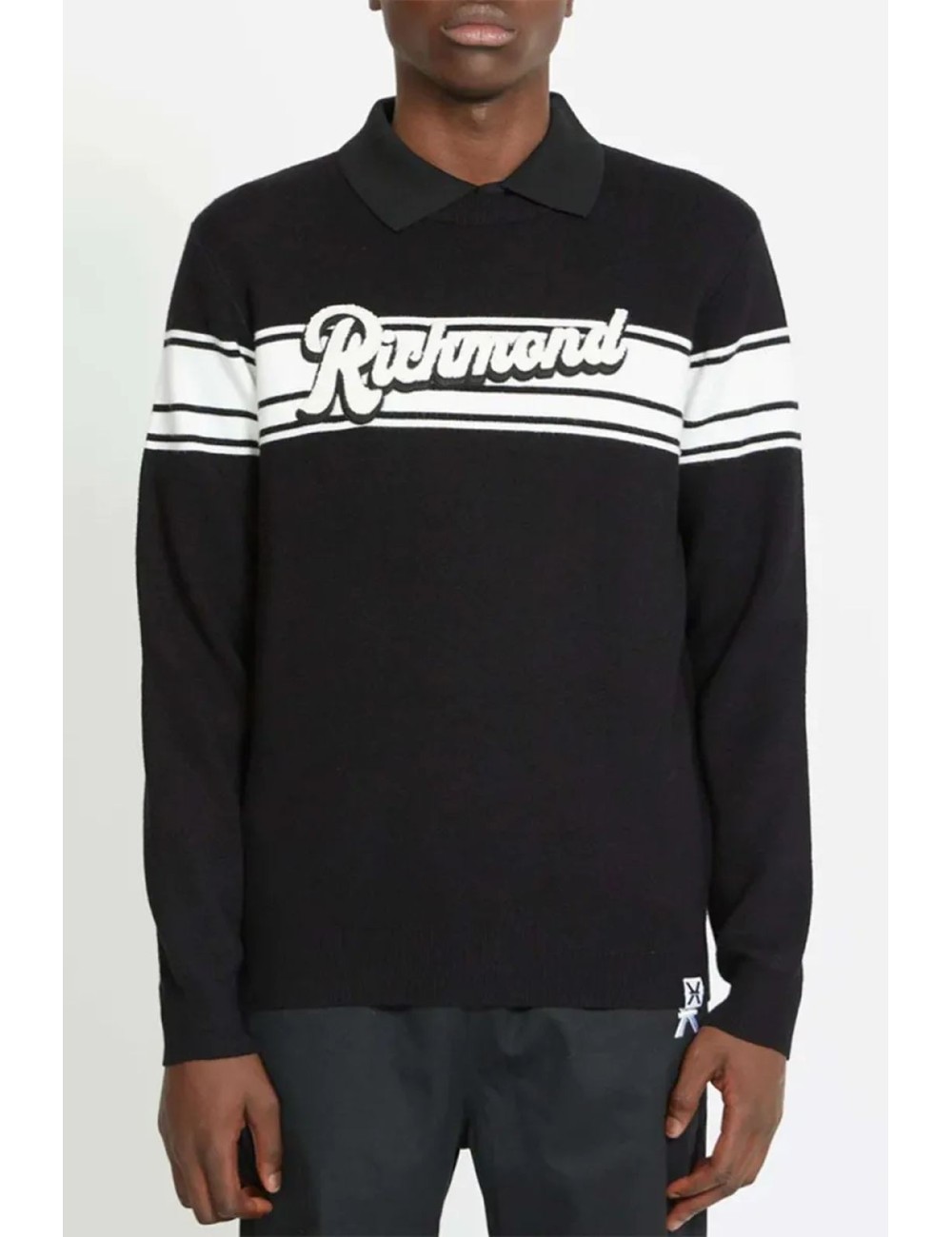 Maglione con logo sul davanti UMA23056MA Richmond