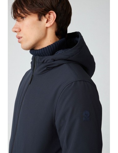 Giacca lunga con cappuccio softshell Herdo 224CPMC31489 Ciesse Piumini