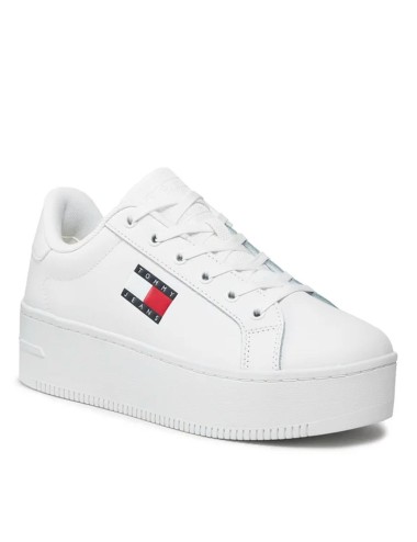 Sneakers donna flatform in ecopelle EN0EN02518 Tommy Hilfiger