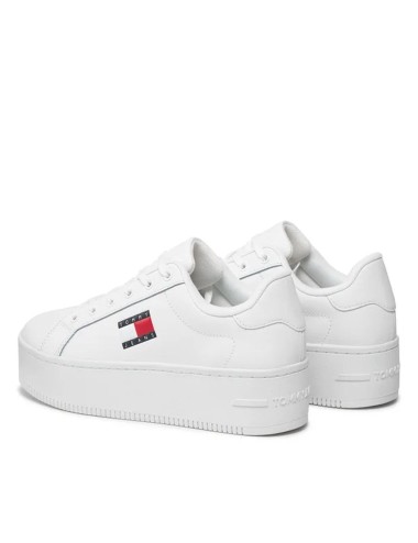 Sneakers donna flatform in ecopelle EN0EN02518 Tommy Hilfiger