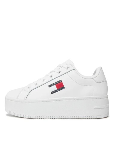 Sneakers donna flatform in ecopelle EN0EN02518 Tommy Hilfiger