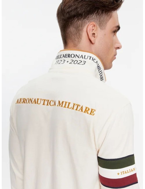 Polo 100 anni in jersey con tricolore 232PO1722J558 Aeronautica Militare