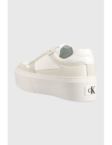 Sneakers platform dettagli camoscio YW0YW0122703A Calvin Klein