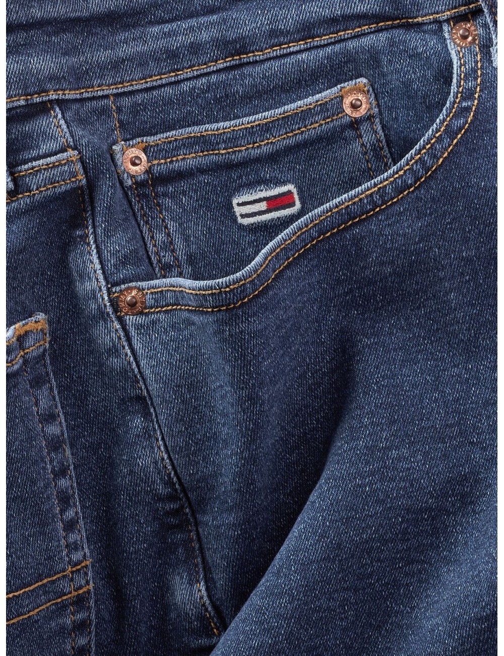 Jeans uomo Austin slim fit DM0DM166701BK Tommy Hilfiger