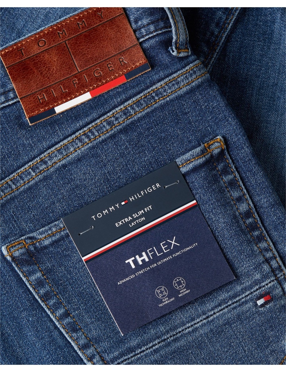 Jeans Layton extra slim fit Tommy Hilfiger MW0MW33968 | My Brand Italia