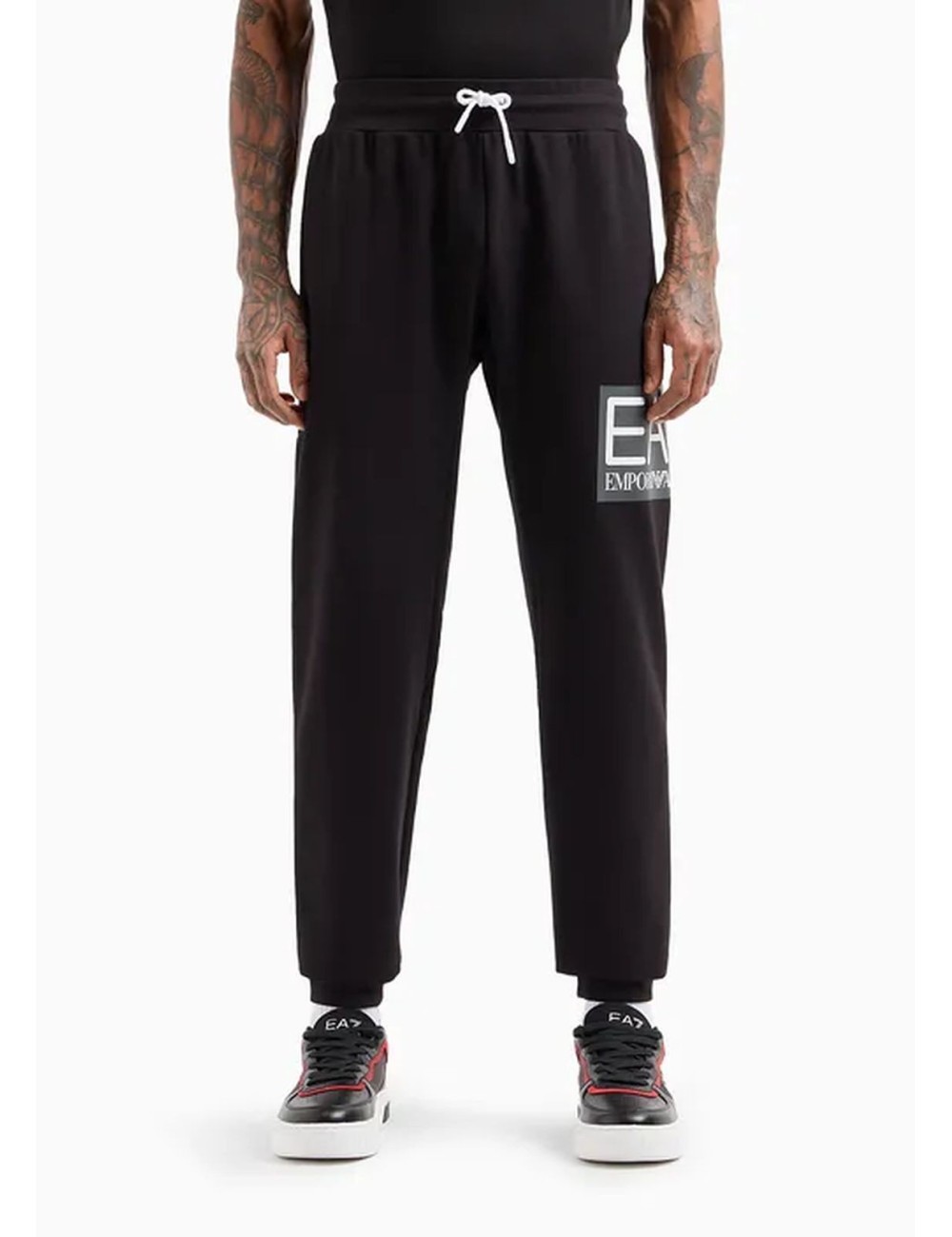 Pantaloni jogger in cotone EA7 Emporio Armani | My Brand Italia