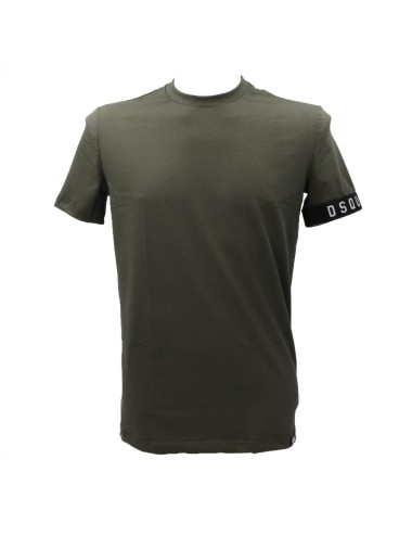 T-shirt girocollo logata D9M3S5400 Dsquared2