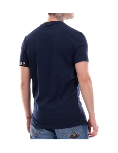 T-shirt girocollo logata D9M3S5400 Dsquared2