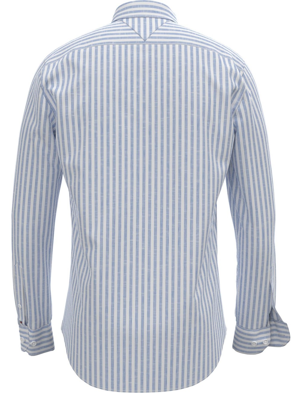 Camicia a righe in lino TOMMY HILFIGER MW0MW34646 | My Brand Italia