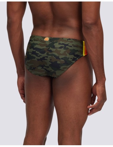 Costume slip stampa camouflage M279SSLY753 Sundek