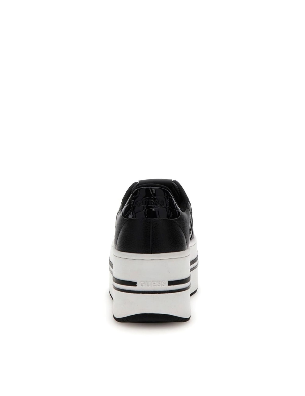 Sneakers in pelle con plateau Lulli FLJLLILEA12 Guess