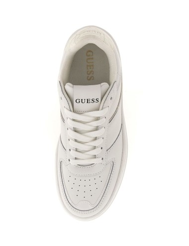 Sneakers in pelle con plateau Lulli FLJLLILEA12 Guess