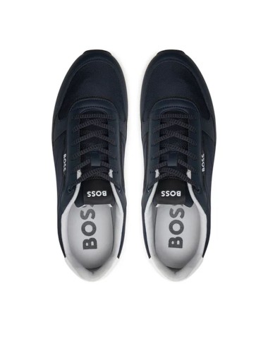 Sneakers Uomo in tessuto tecnico 50517357 Boss Black