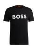 T-shirt uomo con maxi logo 50481923 Boss Orange