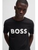 T-shirt uomo con maxi logo 50481923 Boss Orange