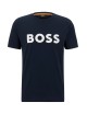 T-shirt uomo con maxi logo 50481923 Boss Orange