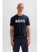 T-shirt uomo con maxi logo 50481923 Boss Orange