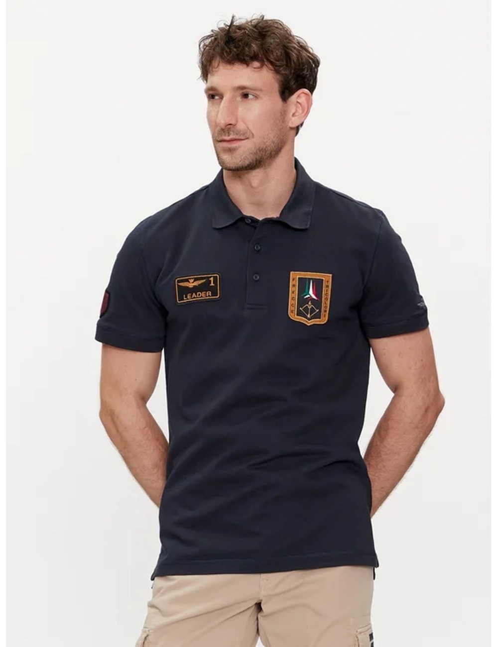 Polo Uomo regular fit 241PO1762P192 Aeronautica Militare