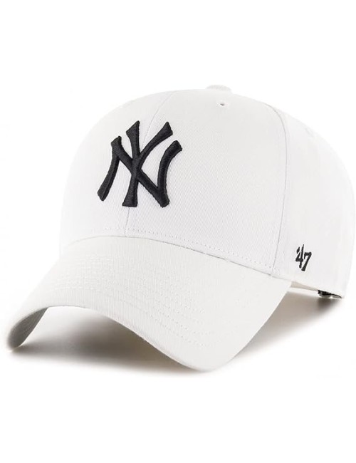 Cappello con visiera Raised Basic New York Yankees RAC17CTPWH '47 New York