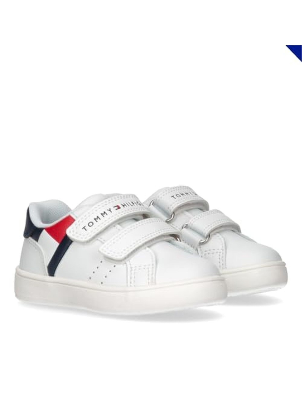 Sneakers con velcro e bandierina Tommy Hilfiger T1B9-33327-1355 | My Brand Italia