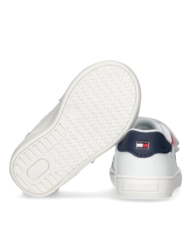 Sneakers con velcro e bandierina Tommy Hilfiger T1B9-33327-1355 | My Brand Italia