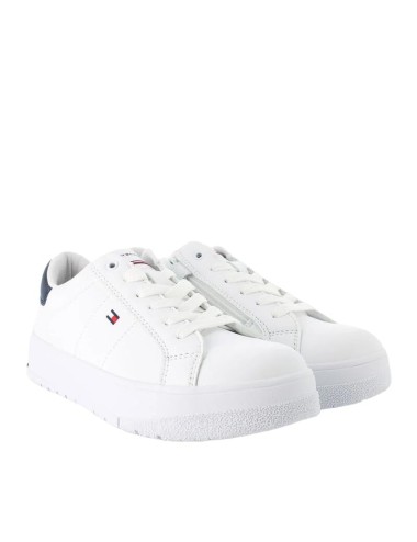 Sneakers in similpelle Tommy Hilfiger T3X9-33357-1355 | My Brand Italia