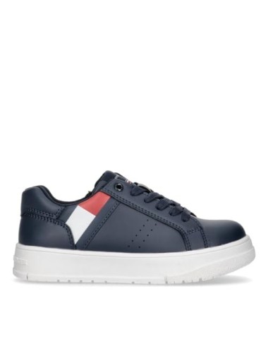 Sneakers in similpelle zip e velcro Tommy Hilfiger T3X9-33356-1355 | My Brand Italia