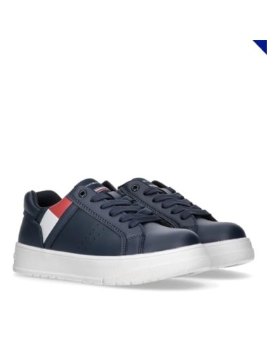 Sneakers in similpelle zip e velcro Tommy Hilfiger T3X9-33356-1355 | My Brand Italia