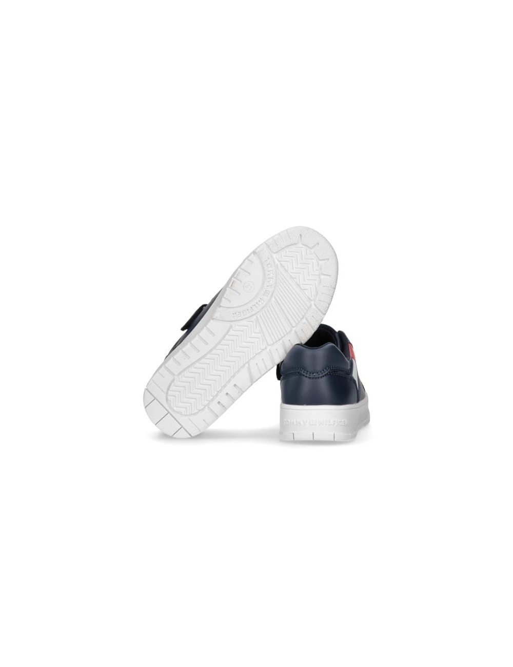 Sneakers bimbo in similpelle zip e velcro T3X9-33356-1355 Tommy Hilfiger