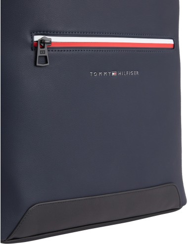 Zaino per laptop in ecopelle logo  Tommy Hilfiger AM0AM12200 | My Brand Italia