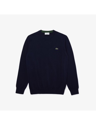 Maglione girocollo misto cotone Lacoste AH0128 | My Brand Italia