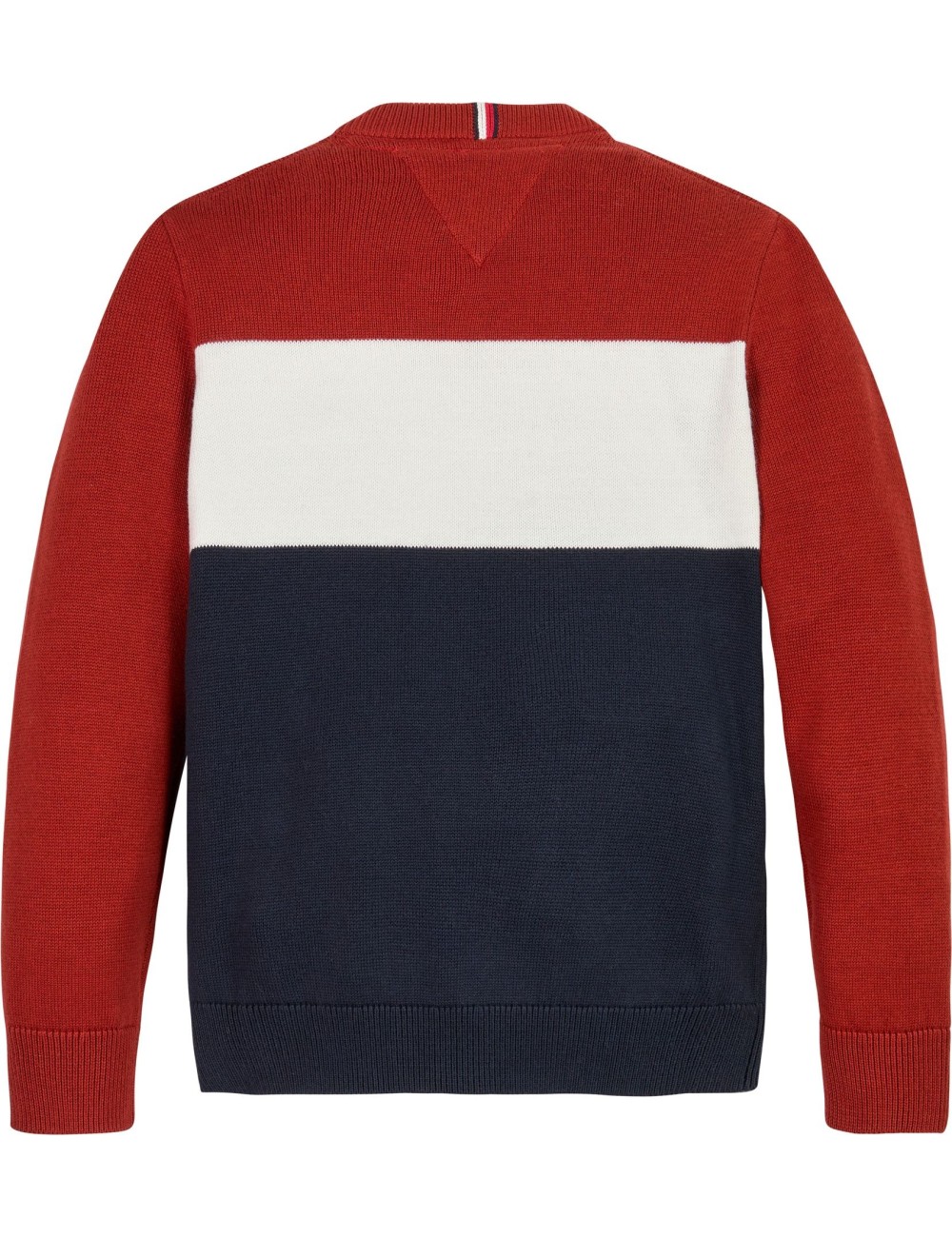 Maglione girocollo color block Tommy Hilfiger KB0KB09150 | My Brand Italia