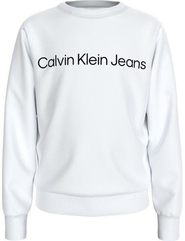 Felpa girocollo con logo Calvin Klein IU0IU00581 | My Brand Italia