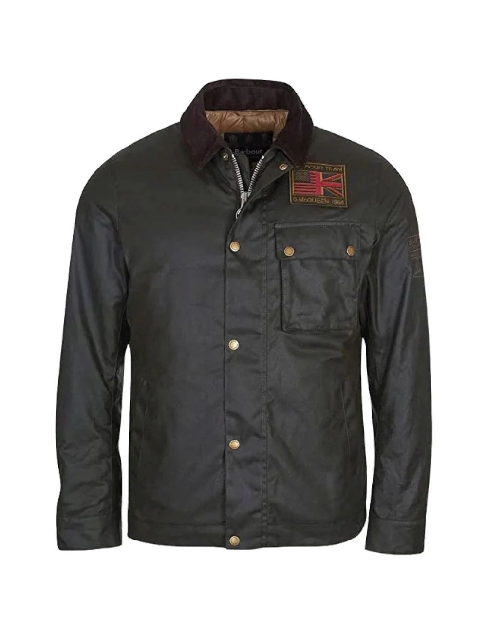 Giacca da lavoro cerata Barbour MWX1853 | My Brand Italia