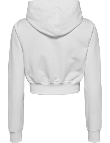 Felpa cropped con zip e cappuccio Tommy Hilfiger DW0DW18626 | My Brand Italia